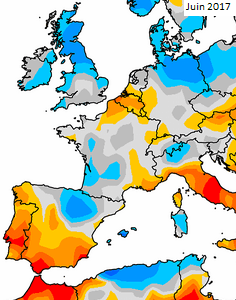 Image d'illustration pour Sécheresse en 2017, pluie et inondations cette année