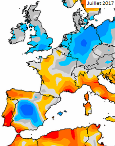 Image d'illustration pour Sécheresse en 2017, pluie et inondations cette année
