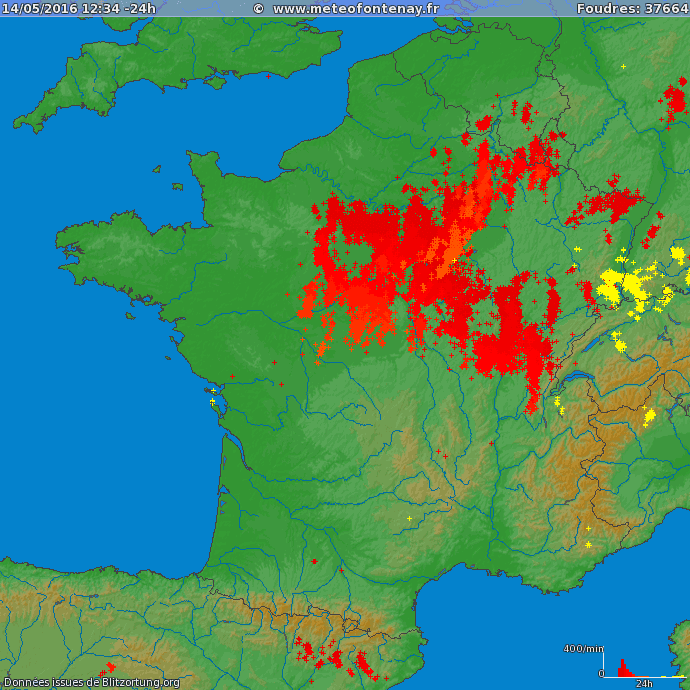 Image d'illustration pour Grêle et inondations : bilan des orages de vendredi 