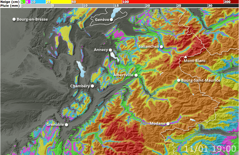 Image d'illustration pour Fortes pluies en plaine et neige en montagne : une semaine agitée en vue 