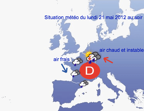 Image d'illustration pour Inondations à Nancy dans la nuit du 21 au 22 mai 2012