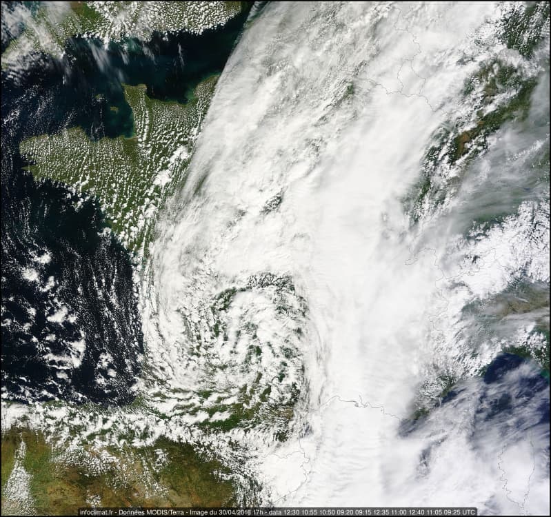 Image d'illustration pour Dépression VIOLA : un temps agité ce week-end