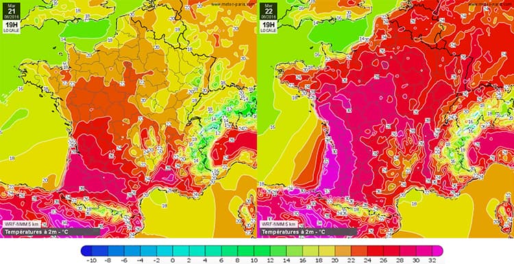Image d'illustration pour Retour de la chaleur mais aussi des orages !