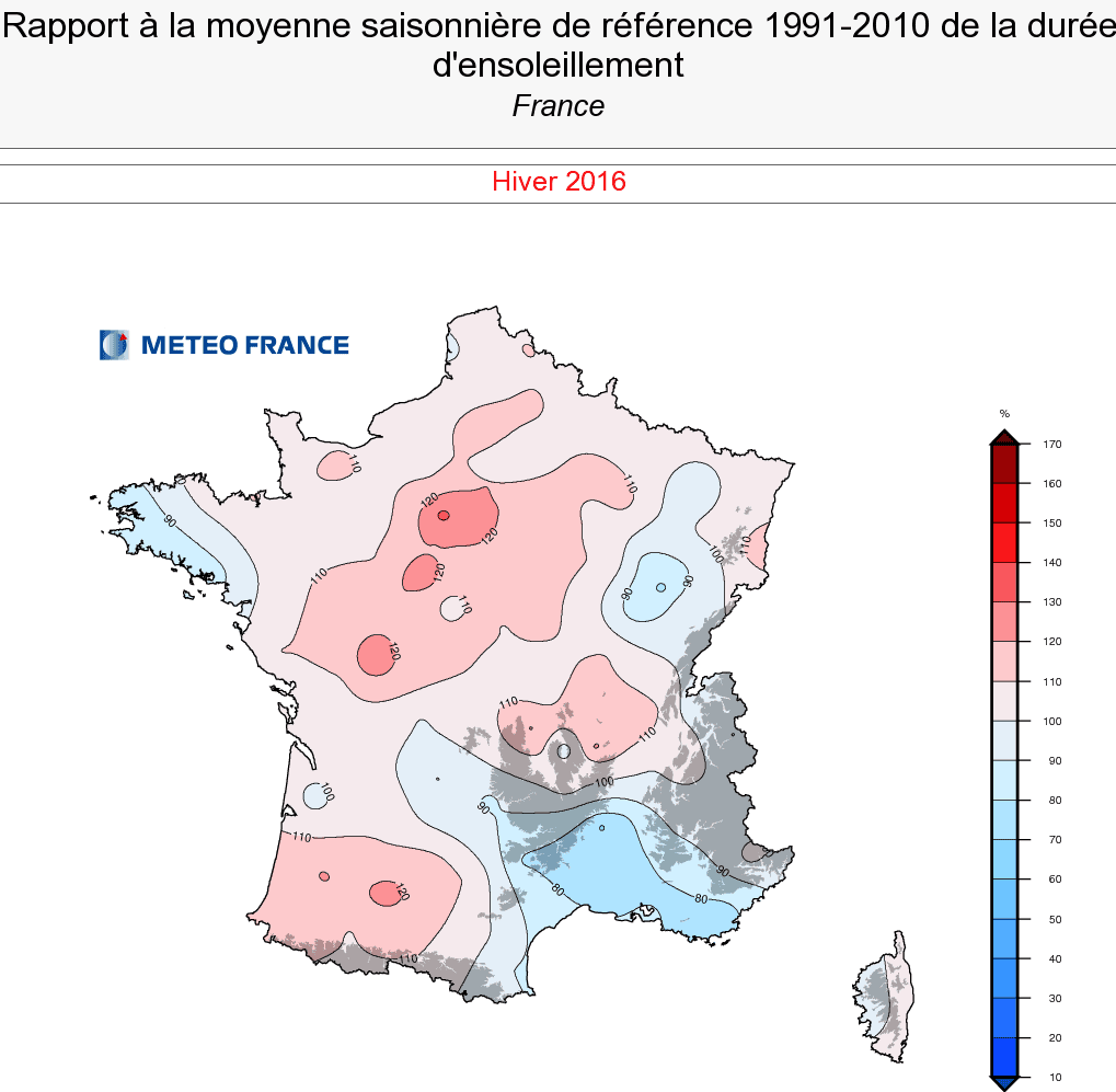 Image d'illustration pour Bilan cartographié de l'exceptionnel hiver 2015 / 2016