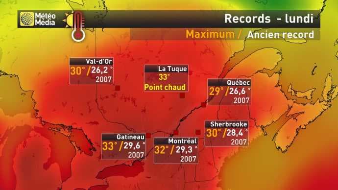 Image d'illustration pour Canicule exceptionnelle au Québec