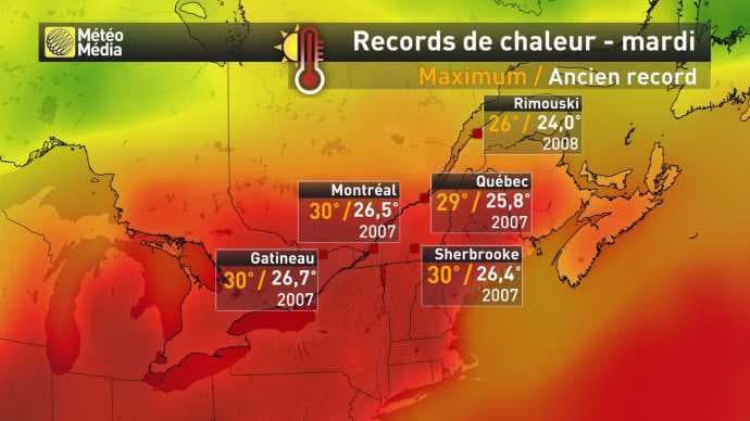 Image d'illustration pour Canicule exceptionnelle au Québec