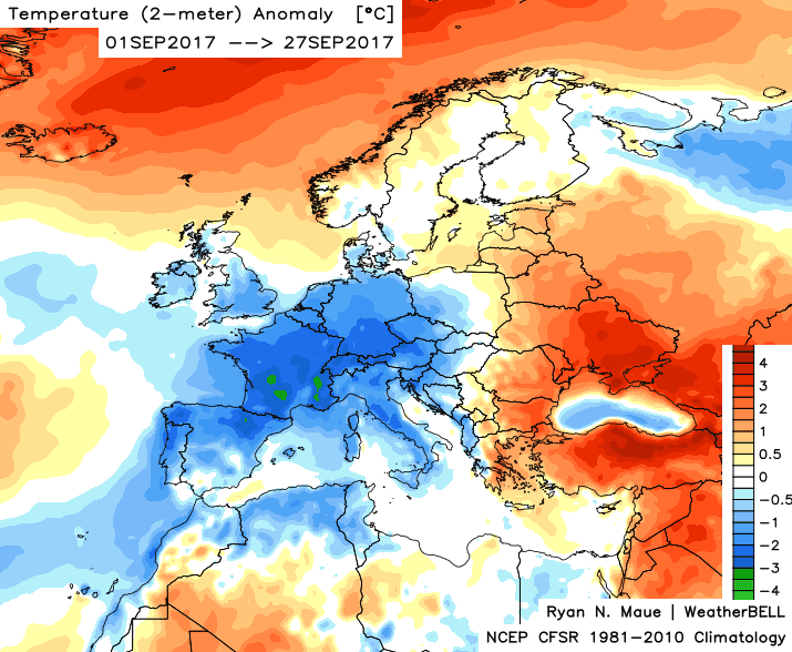 Image d'illustration pour Une fin septembre plus douce voire chaude