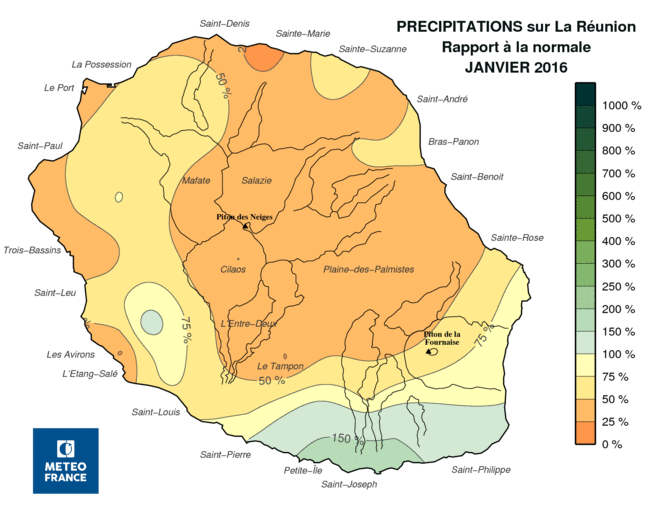 Image d'illustration pour La Réunion : des orages mais pas de cyclone Emeraude