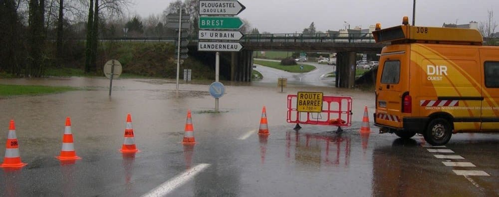 Image d'illustration pour Suivi de la dépression Qumaira - tempête et inondations