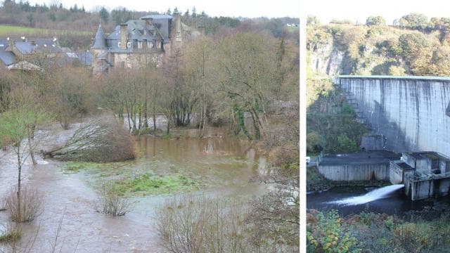 Image d'illustration pour Suivi de la dépression Ruth - inondations en Bretagne