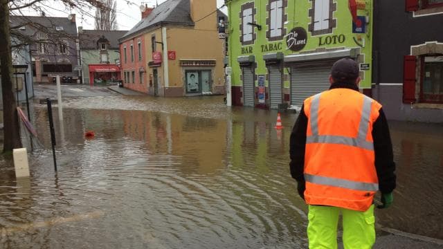 Image d'illustration pour Suivi de la dépression Ruth - inondations en Bretagne