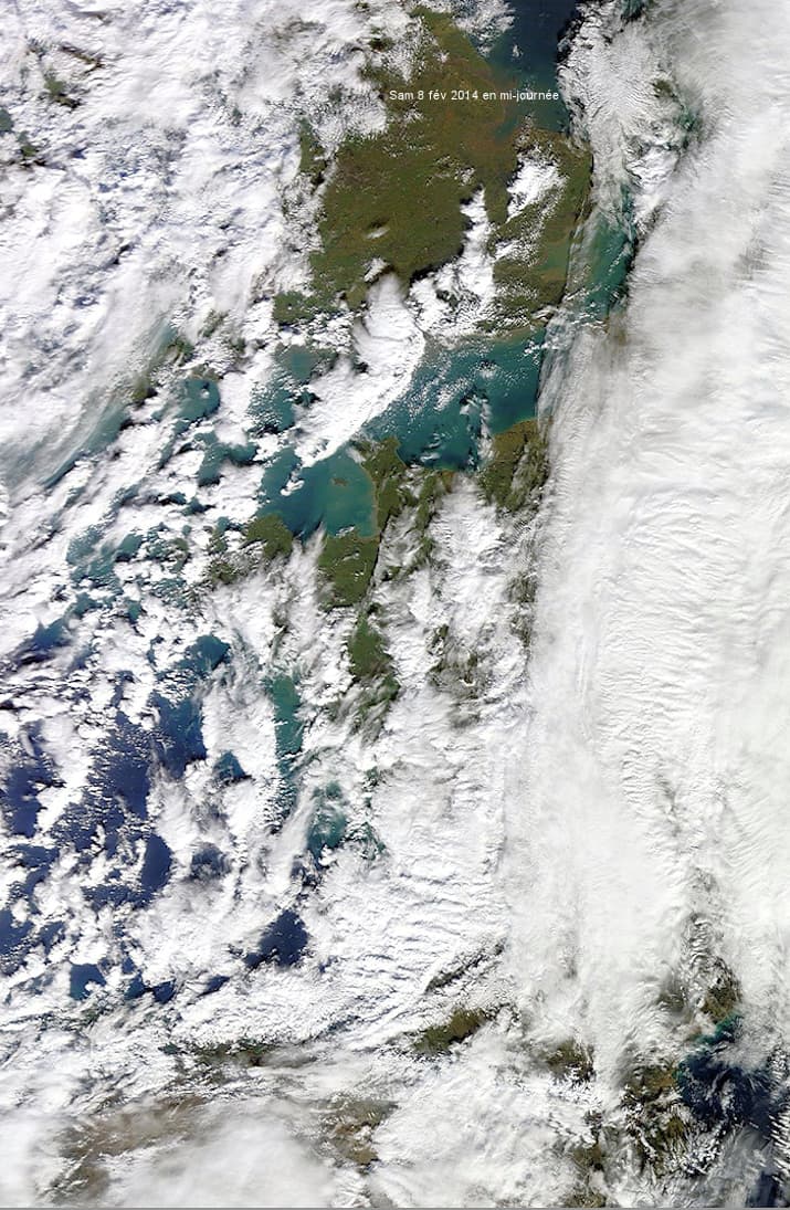 Image d'illustration pour Suivi de la dépression Ruth - inondations en Bretagne