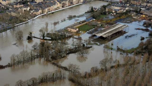Image d'illustration pour Suivi de la dépression Ruth - inondations en Bretagne