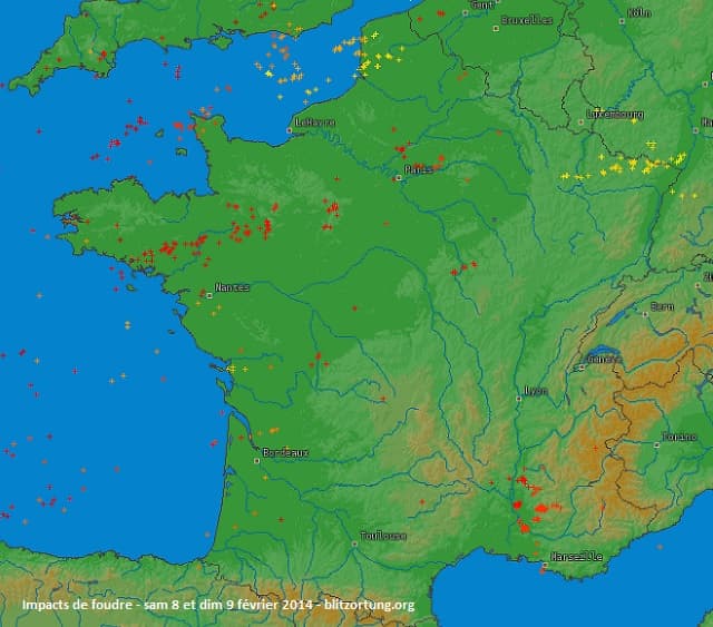 Image d'illustration pour Suivi de la dépression Ruth - inondations en Bretagne