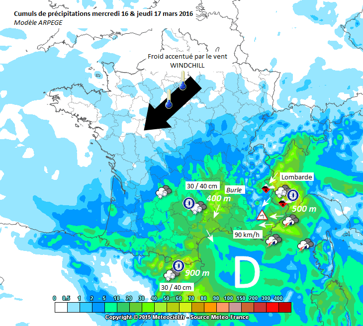 Image d'illustration pour Intempéries au Sud autour de la dépression Elke