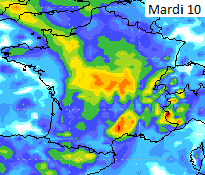 Image d'illustration pour Coup chaud avant les orages sous l'influence de Xandrea