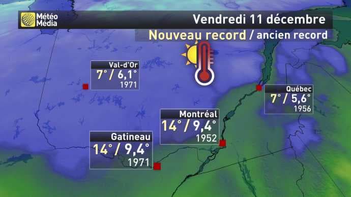 Image d'illustration pour Douceur exceptionnelle sur l'Est du Canada et des Etats-Unis