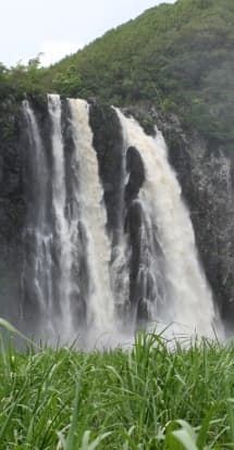 Image d'illustration pour Forte pluie pour le réveillon sur La Réunion