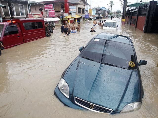 Image d'illustration pour Inondations majeures à Manille (Philippines)
