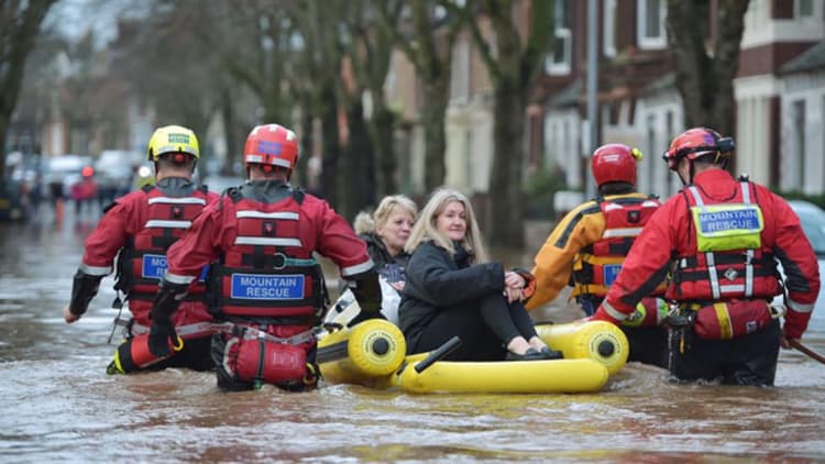 Image d'illustration pour Tempête Desmond - Forte pluie et inondations en Angleterre et en Ecosse