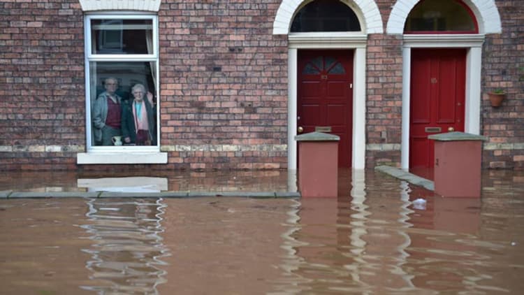 Image d'illustration pour Tempête Desmond - Forte pluie et inondations en Angleterre et en Ecosse
