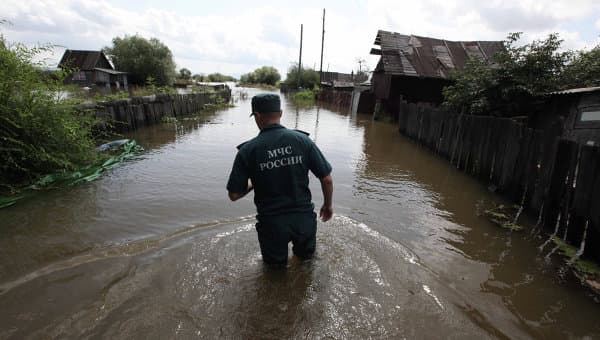 Image d'illustration pour Inondations meurtrières entre Chine et Russie