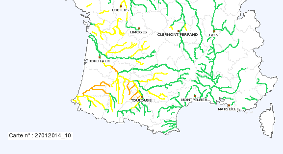 Image d'illustration pour Suivi du mauvais temps dans le Sud-Ouest et près des Pyrénées