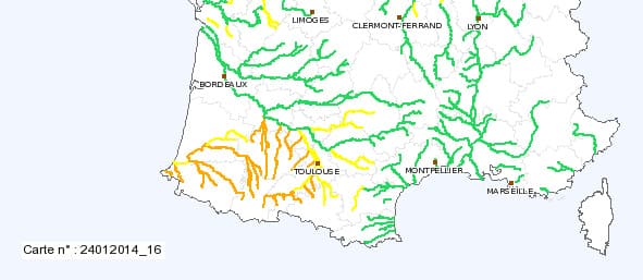 Image d'illustration pour Suivi du mauvais temps dans le Sud-Ouest et près des Pyrénées