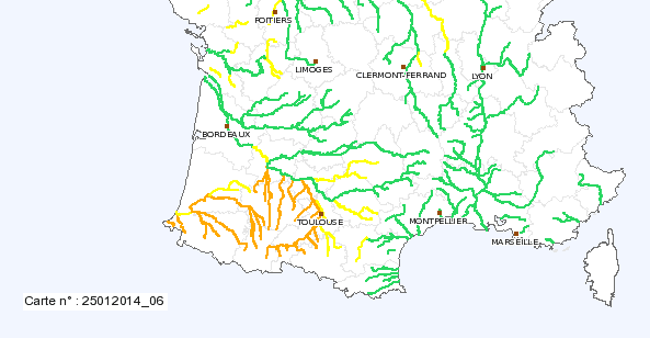 Image d'illustration pour Suivi du mauvais temps dans le Sud-Ouest et près des Pyrénées