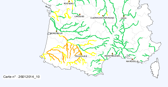 Image d'illustration pour Suivi du mauvais temps dans le Sud-Ouest et près des Pyrénées