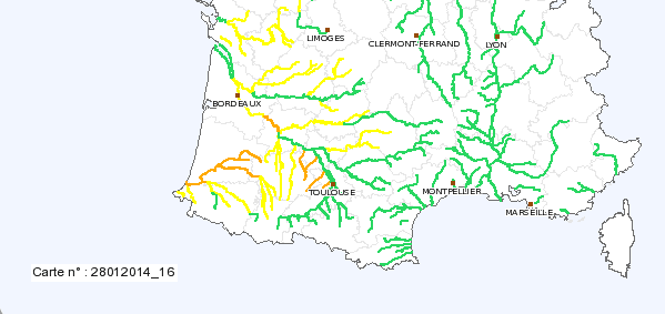 Image d'illustration pour Suivi du mauvais temps dans le Sud-Ouest et près des Pyrénées