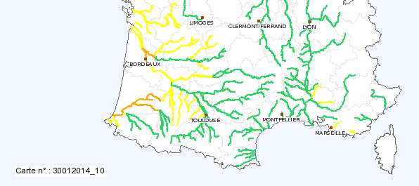 Image d'illustration pour Suivi du mauvais temps dans le Sud-Ouest et près des Pyrénées