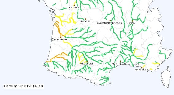 Image d'illustration pour Suivi du mauvais temps dans le Sud-Ouest et près des Pyrénées