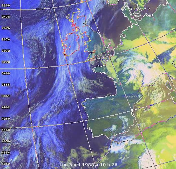 Image d'illustration pour Orage catastrophique à Nîmes le 3 octobre 1988