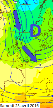 Image d'illustration pour Fraîcheur, vent, grésil et neige : vers une fin avril très médiocre