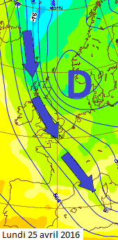 Image d'illustration pour Fraîcheur, vent, grésil et neige : vers une fin avril très médiocre