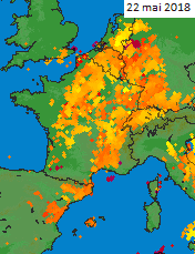 Image d'illustration pour De violents orages fin mai se prolongeant début juin