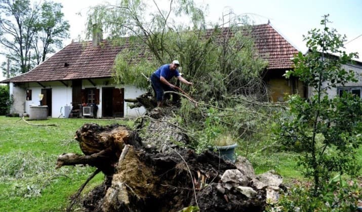 Image d'illustration pour De violents orages fin mai se prolongeant début juin