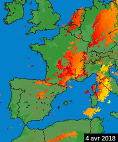 Image d'illustration pour Des orages de printemps de plus en plus forts