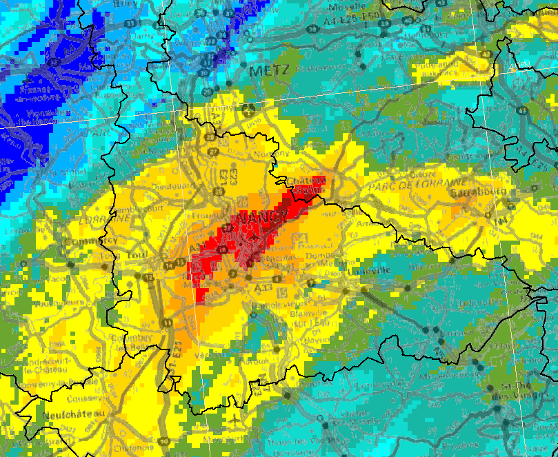 Image d'illustration pour Inondations à Nancy dans la nuit du 21 au 22 mai 2012