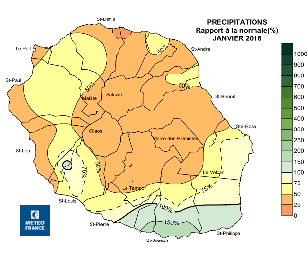 Image d'illustration pour Tempête Daya - Fortes pluies et inondations sur La Réunoin et Maurice