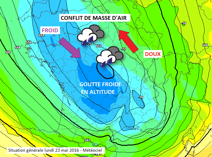 Image d'illustration pour Forte pluie sur Paris, Roland-Garros et l'Ile de France