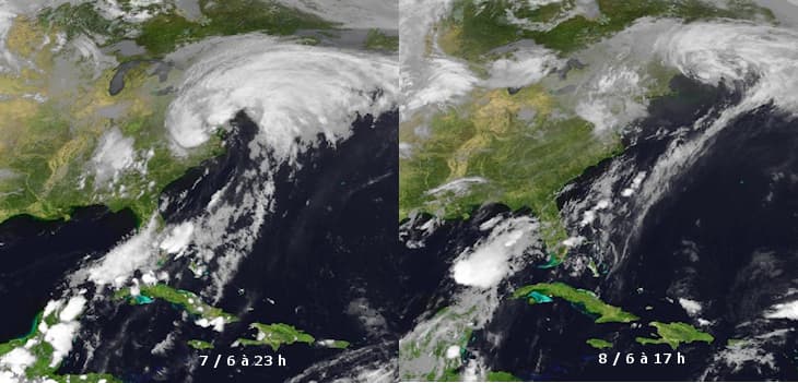 Image d'illustration pour Ex tempête tropicale Andrea (Etats Unis - Canada)