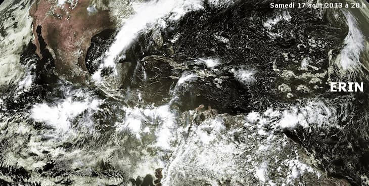 Image d'illustration pour Activité tropicale sur l'Atlantique (Erin - Golfe du Mexique)