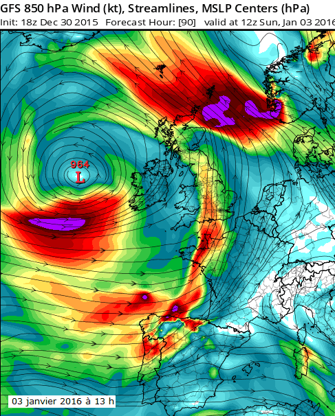 Image d'illustration pour Neige en montagne et risque de tempête : un début 2016 très agité