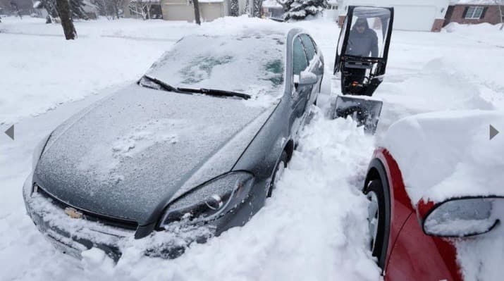 Image d'illustration pour Tempête, neige et verglas au Canada et Nord des Etats-Unis