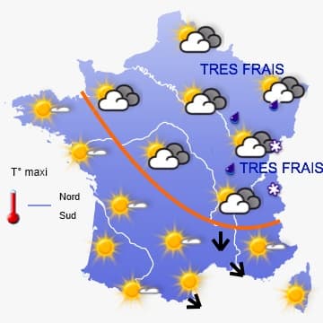 Fortes pluies en vue pour ce week-end 