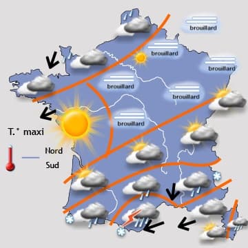 Semaine assez froide et souvent grise 
