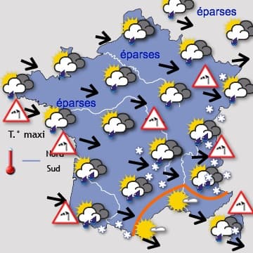 Accalmie très temporaire et baisse des températures