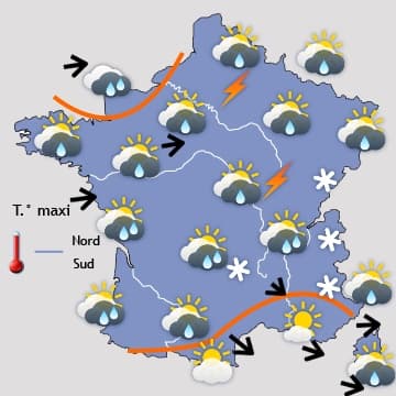 Toujours assez instable et frais pour la saison 
